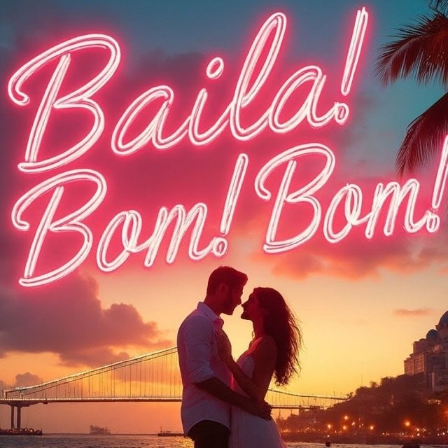 Baila! Bom! Bom! (Bambass Summer 25) – BamBass single cover art